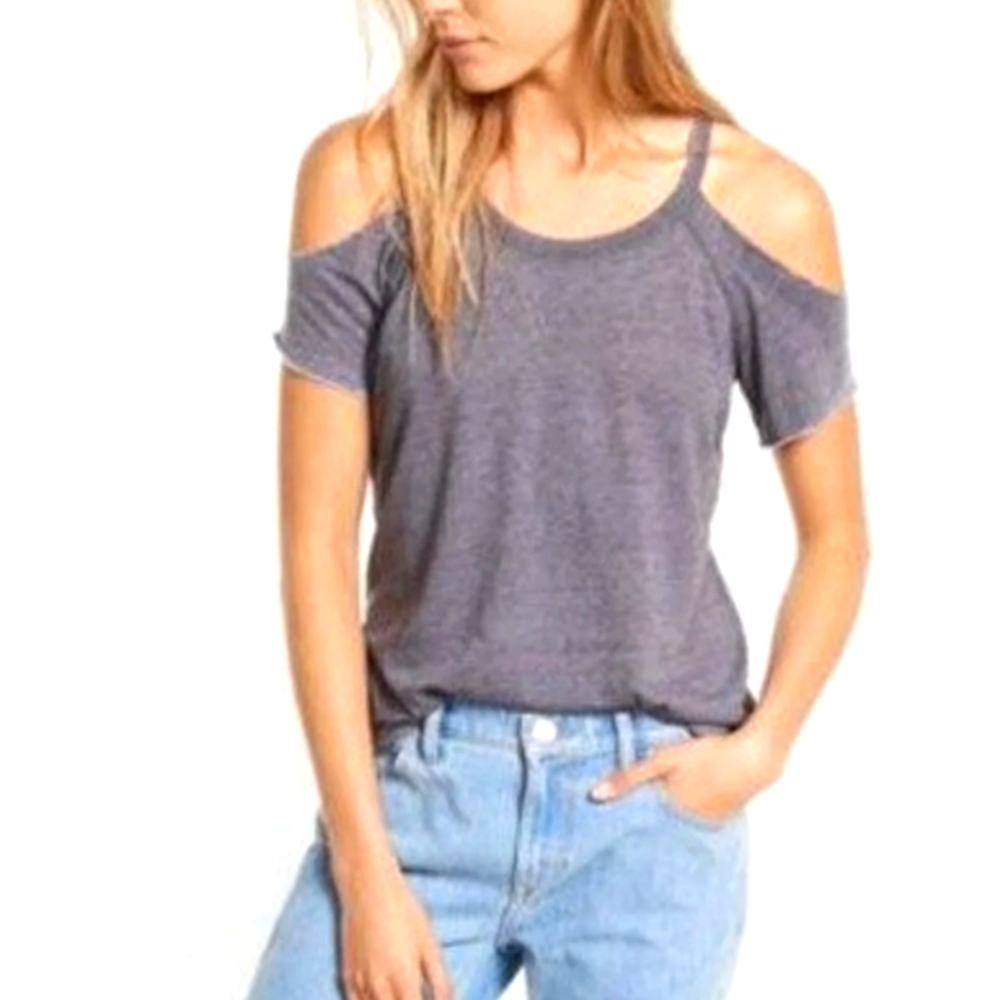 Express Cold Shoulder SS Tee Sz XL